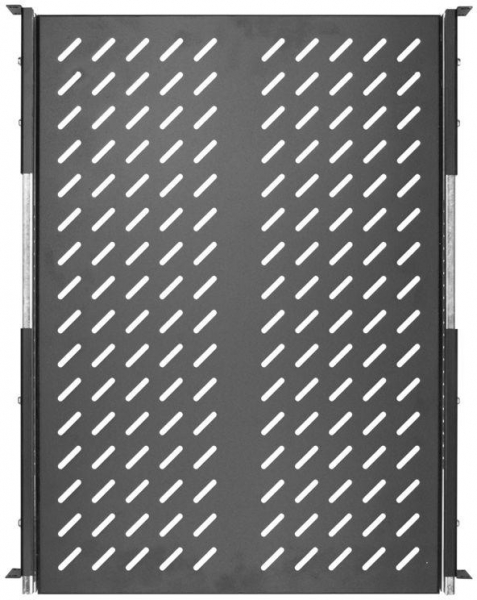 Полка выдвижная TLK, 19", Ш418хГ600мм, для шкафа 800мм, черная
