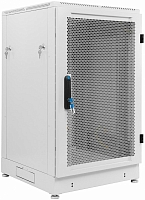 Шкаф телекоммуникационный напольный 24U (600 × 800) дверь перфорированная