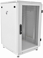 Шкаф телекоммуникационный напольный 22U (600x800) дверь перфорированная 2шт | ЦМО