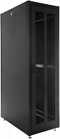 Шкаф телекоммуникационный напольный ЭКОНОМ 48U (600 × 800) дверь перфорированная 2 шт., цвет черный
